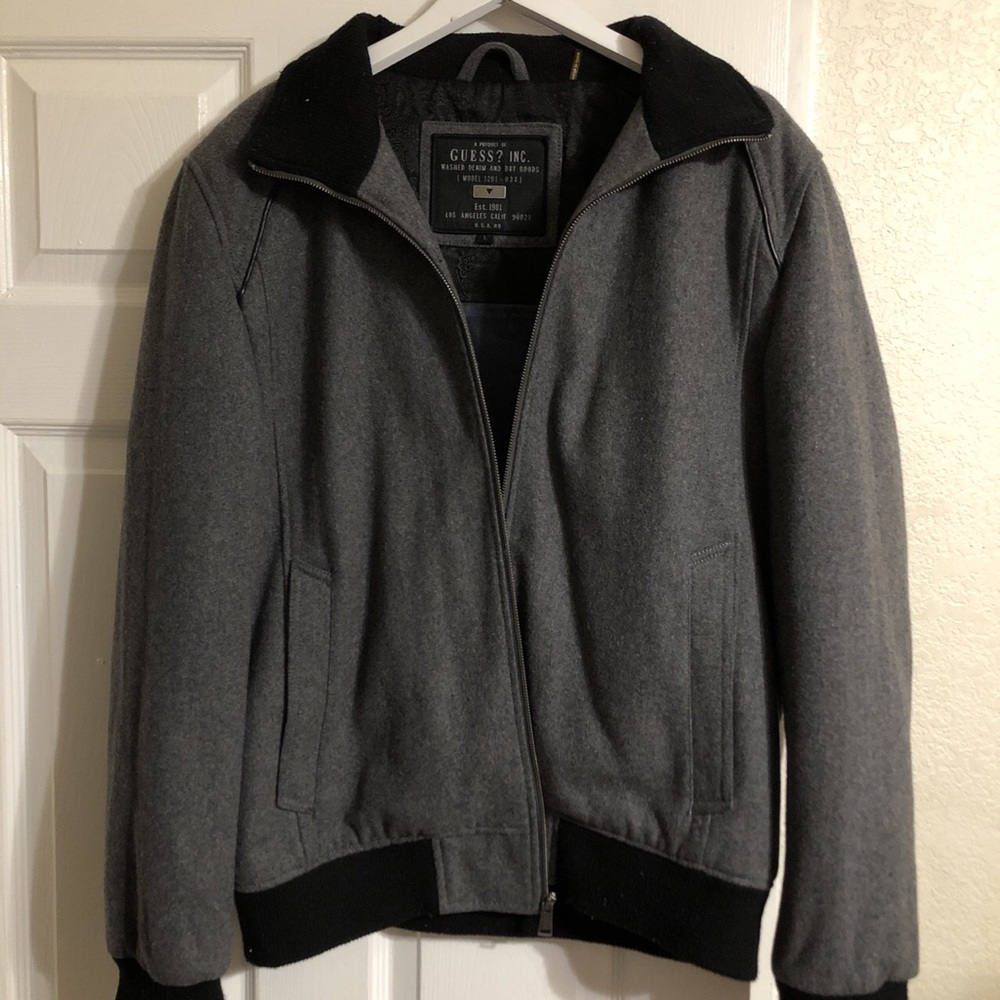 Guess jacket wool size L